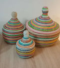 Conjunto Cestas Mimbre