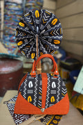 Bolso y Abanico